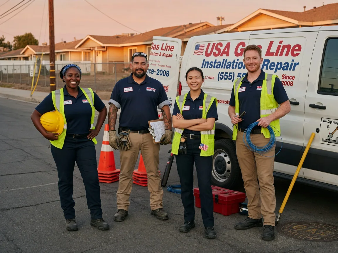 Gas Line Installation company in Brooklyn, MI